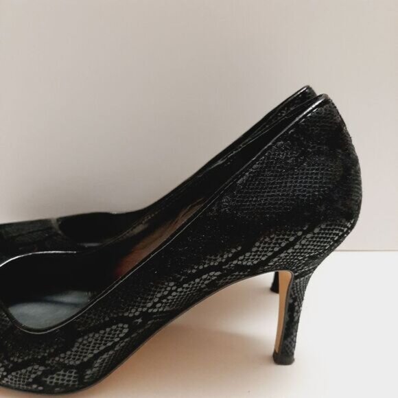 ROBERTO CAPUCCI | Italy Snake Pattern Genuine Suede Leather Stiletto Heels 7 B - Picture 10 of 16